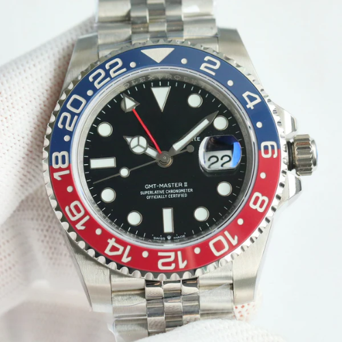 RLX GMT-Master II, red & black bezel (“pepsi” style)