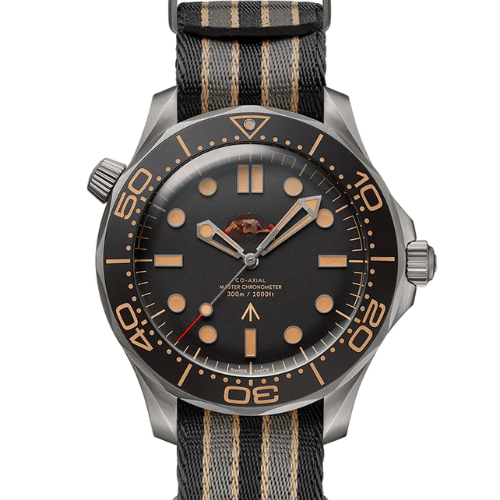 OMG Seamaster Diver 300M – Black Titanium – Grey & Black – Automatic – 42mm