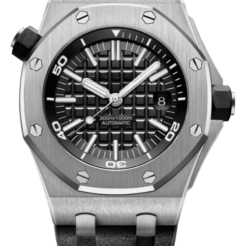 AP Royal Oak Offshore Black Rubber – 904L Steel – 42mm