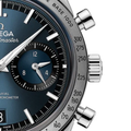 OMG Speedmaster Chronoscope – Blue Dial – Blue Leather – 40mm