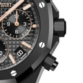 AP Royal Oak Chronograph Black Titanium Steel – 43mm (Quartz)