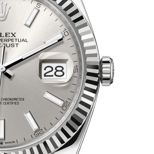 RLX Oyster Perpetual 41, silver/white dial