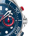 OMG Seamaster Diver 300M Chronograph – Blue Dial – Stainless Steel – Quartz – 44mm