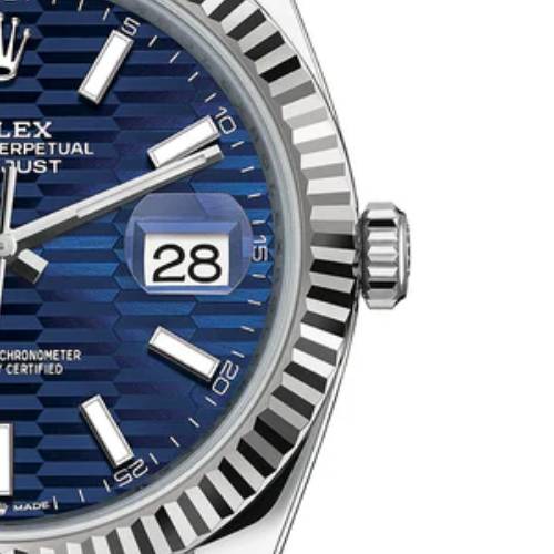 RLX Oyster Perpetual Datejust 41, stainless steel, blue dial