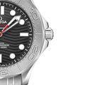 OMG Seamaster Diver 300M – Black & Silver – White Steel – Automatic – 41mm