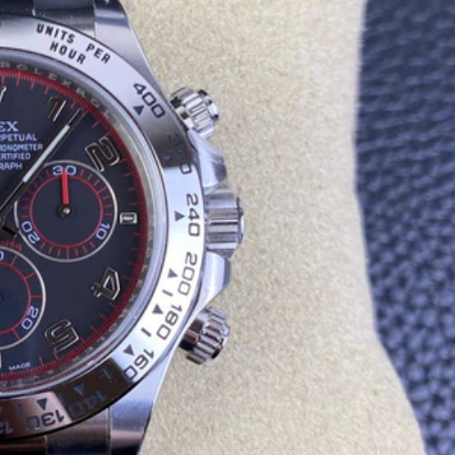 RLX Cosmograph Daytona 40 - Black Red (Oysterflex)